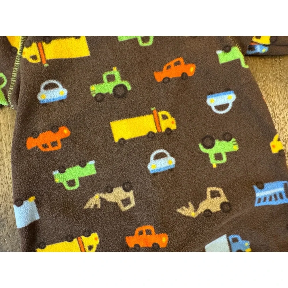 Carters Just One You 3 Months Boy Fleece Sleeper Y2K‎ Footed Pajamas Car Giraffe